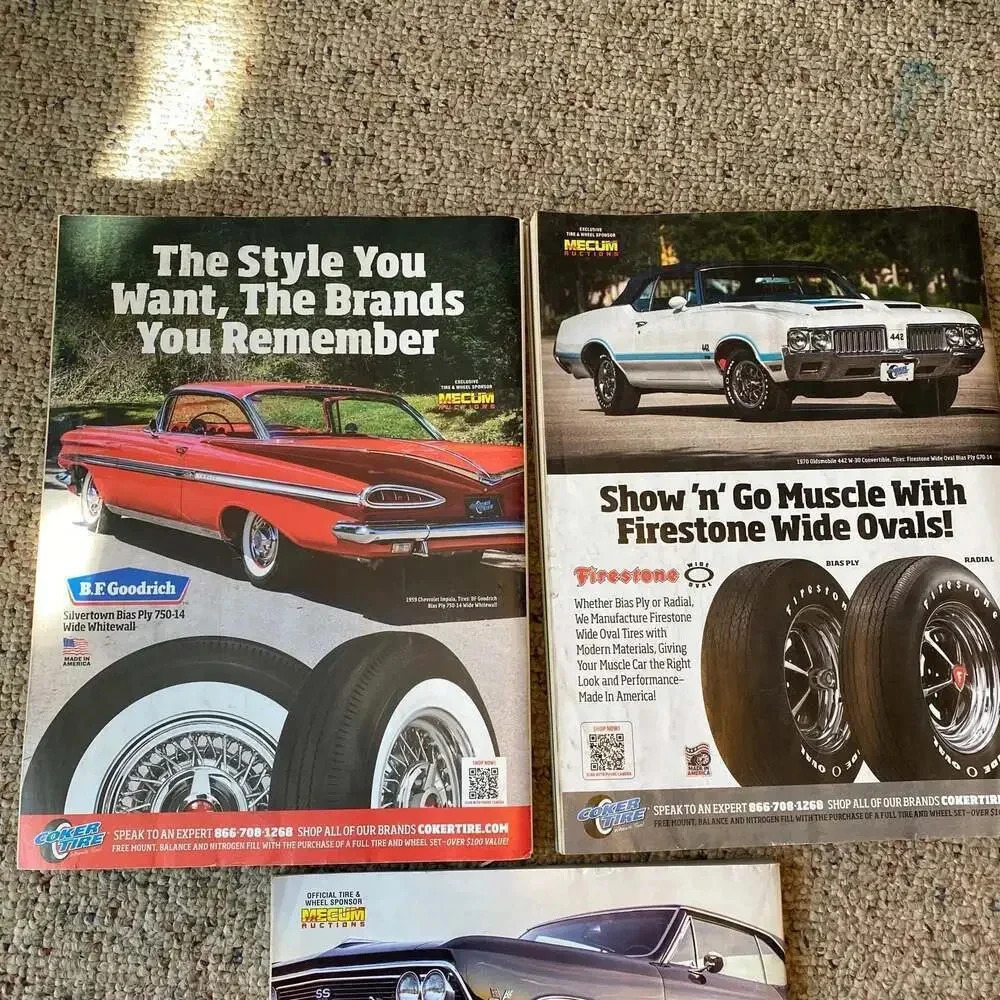 Vintage Hemmings Motor News Magazines 3 Pieces Lot - Picture 7 of 8